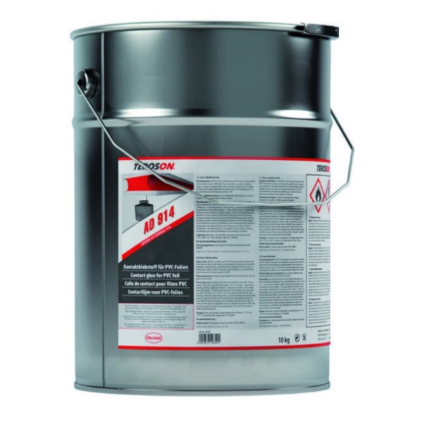 Villas Teroson AD 914 PVC színtelen kontaktragasztó - 10 kg