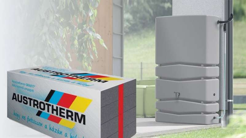 Austrotherm GRAFIT REFLEX hőszigetelés homlokzatra