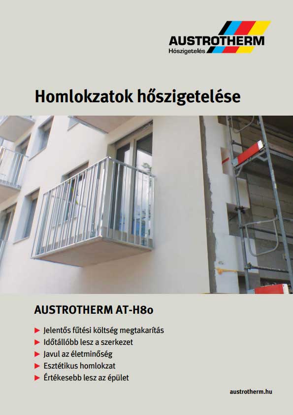 Homlokzatok hőszigetelése