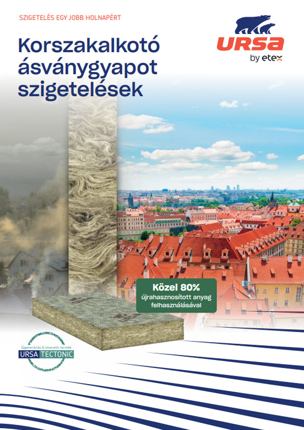 Korszakalkotó ásványgyapot szigetelések